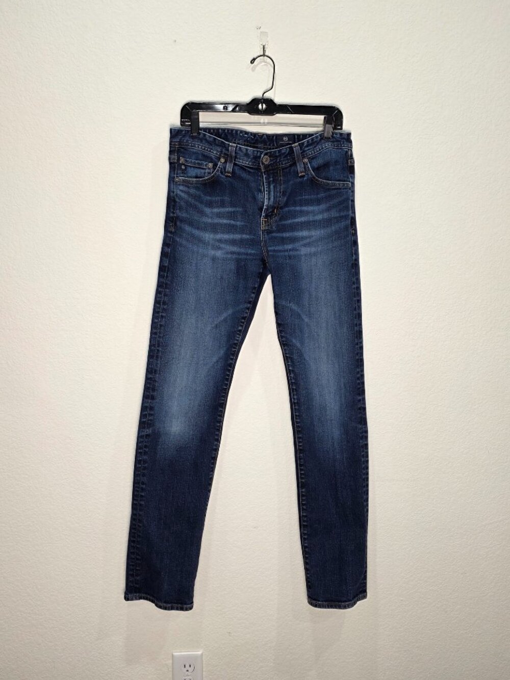 AG Adriano Goldschmied The Graduate Jeans Mens 32x34 Blue Slim Straight USA